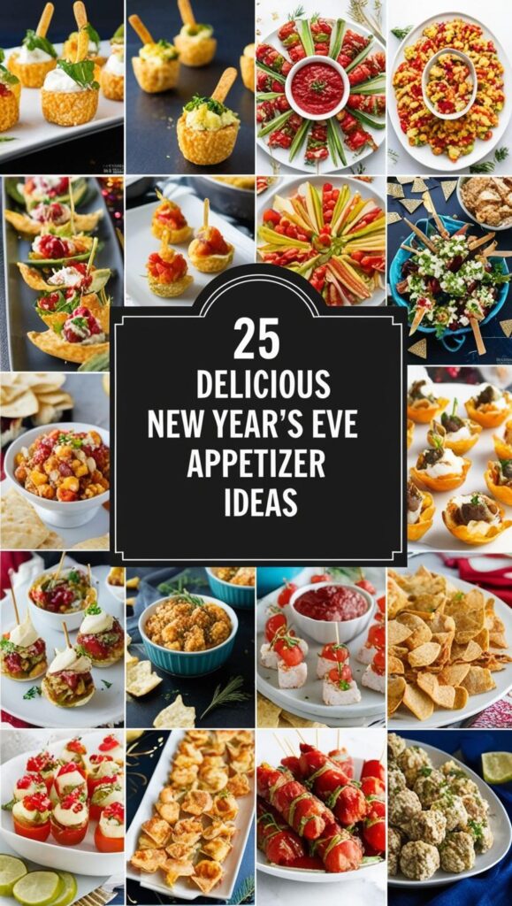 25 Delicious New Year's Eve Appetizer Ideas to Impress Your Guests